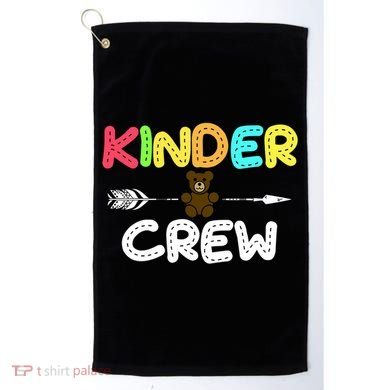 Kindergarten Kinder Crew Arrow Golf Towel