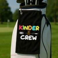 Kindergarten Kinder Crew Arrow Golf Towel thumb 2