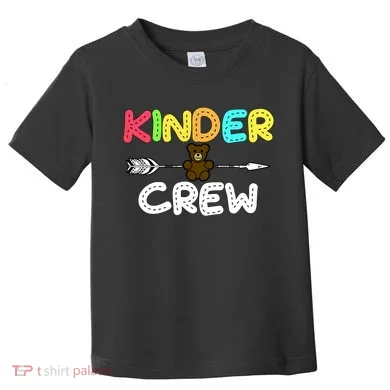 Kindergarten Kinder Crew Arrow Toddler T-Shirt