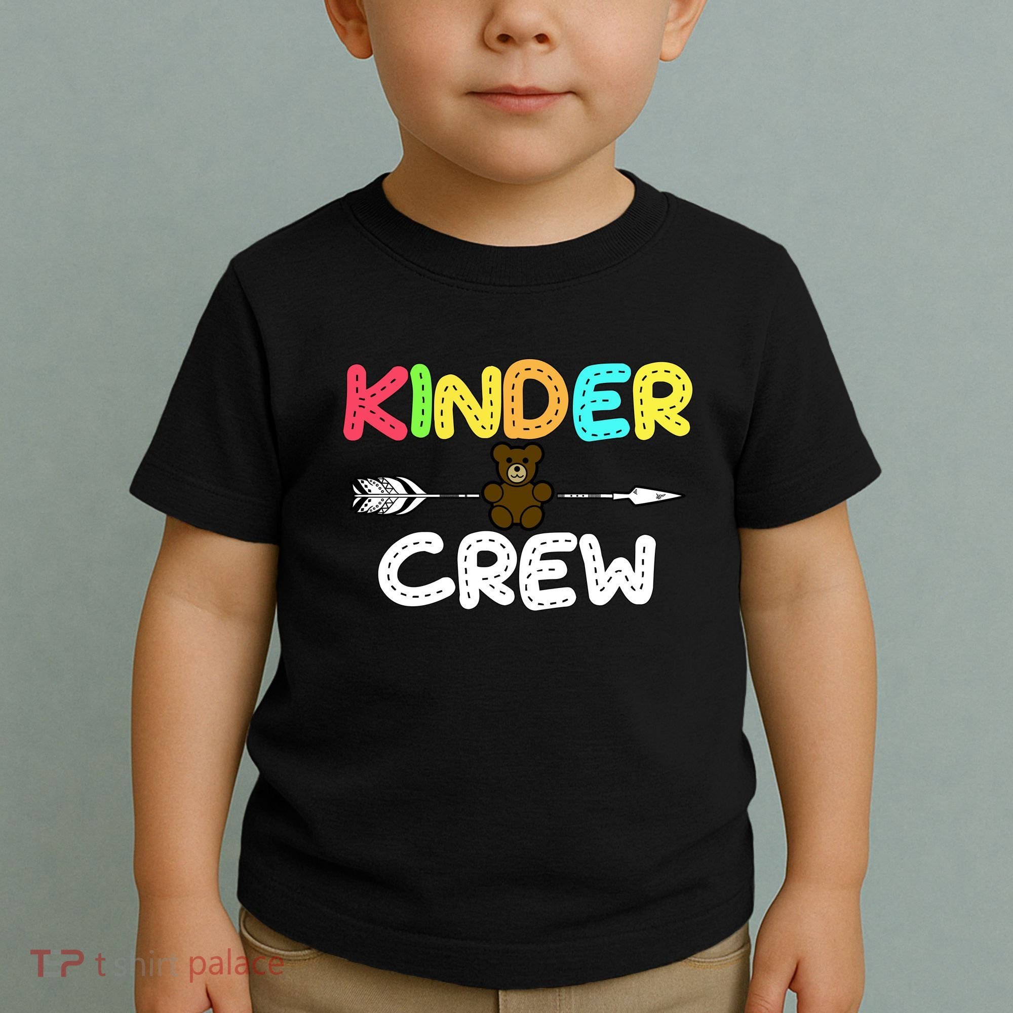 Kindergarten Kinder Crew Arrow Toddler T-Shirt