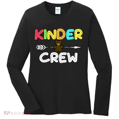 Kindergarten Kinder Crew Arrow Women's Long Sleeve Shirt