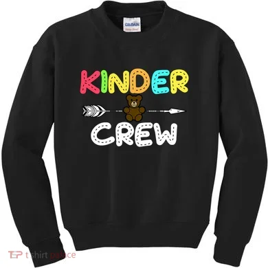 Kindergarten Kinder Crew Arrow Kids Sweatshirt