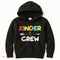 Kindergarten Kinder Crew Arrow Kids Hoodie thumb 0