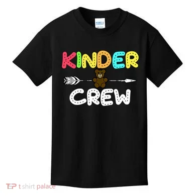 Kindergarten Kinder Crew Arrow Kids T-Shirt
