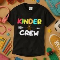 Kindergarten Kinder Crew Arrow Kids T-Shirt thumb 3