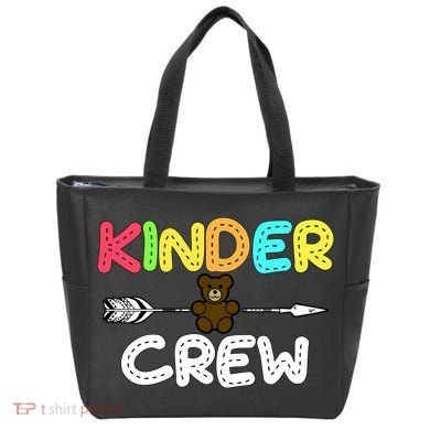 Kindergarten Kinder Crew Arrow Tote Bag