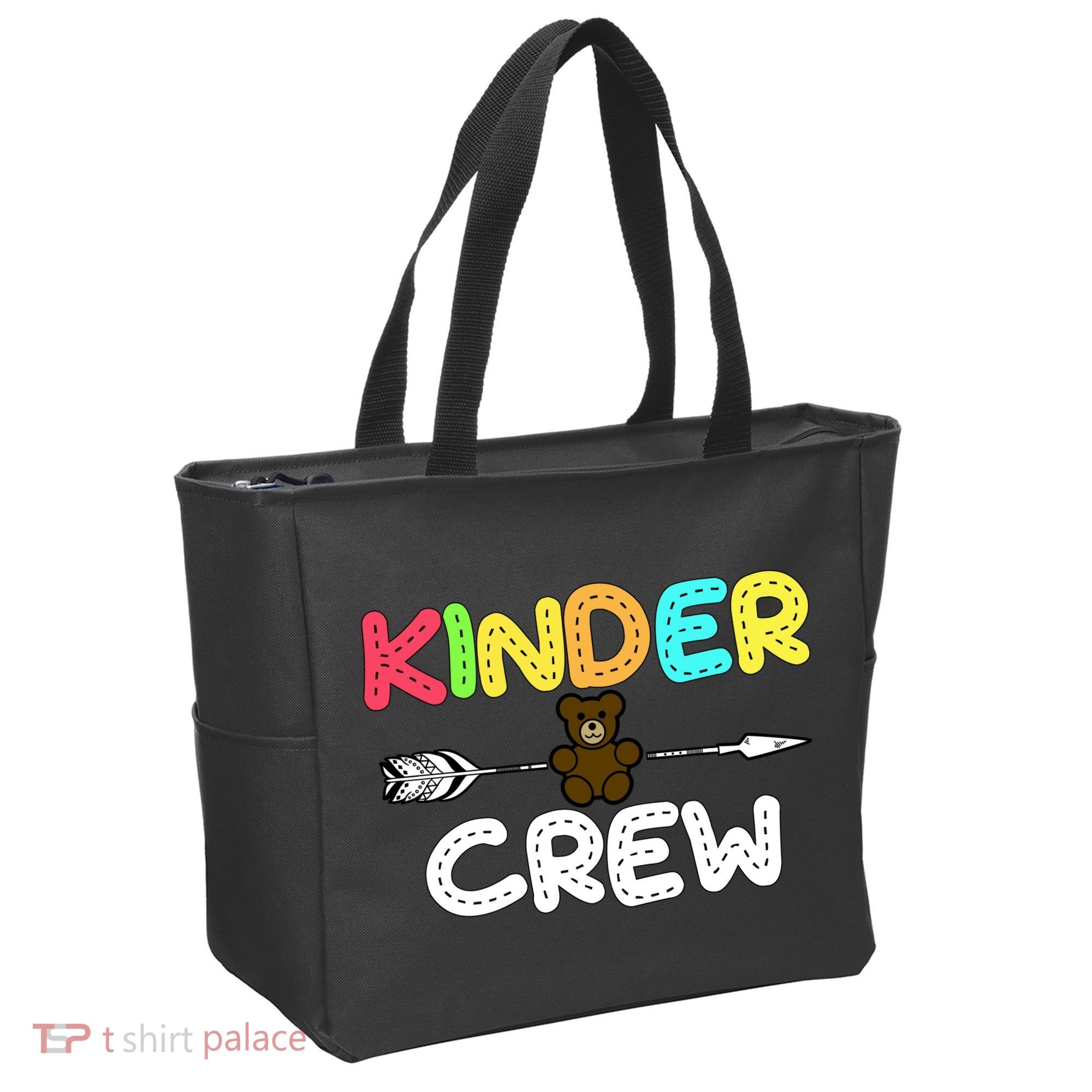 Kindergarten Kinder Crew Arrow Tote Bag