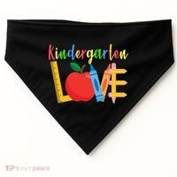 Kindergarten Love USA-Made Doggie Bandana thumb 0
