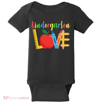 Kindergarten Love Baby Bodysuit