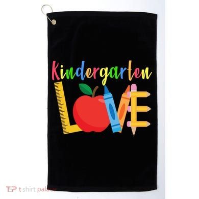 Kindergarten Love Golf Towel