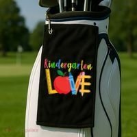 Kindergarten Love Golf Towel thumb 2