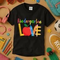 Kindergarten Love Kids T-Shirt thumb 3