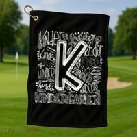 Kindergarten Mash-Up Golf Towel thumb 1
