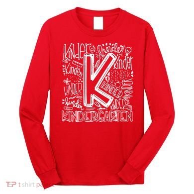 Kindergarten Mash-Up Long Sleeve Shirt