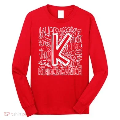 Kindergarten Mash-Up Long Sleeve Shirt