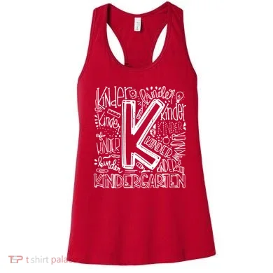 Kindergarten Mash-Up Women's Tank Top