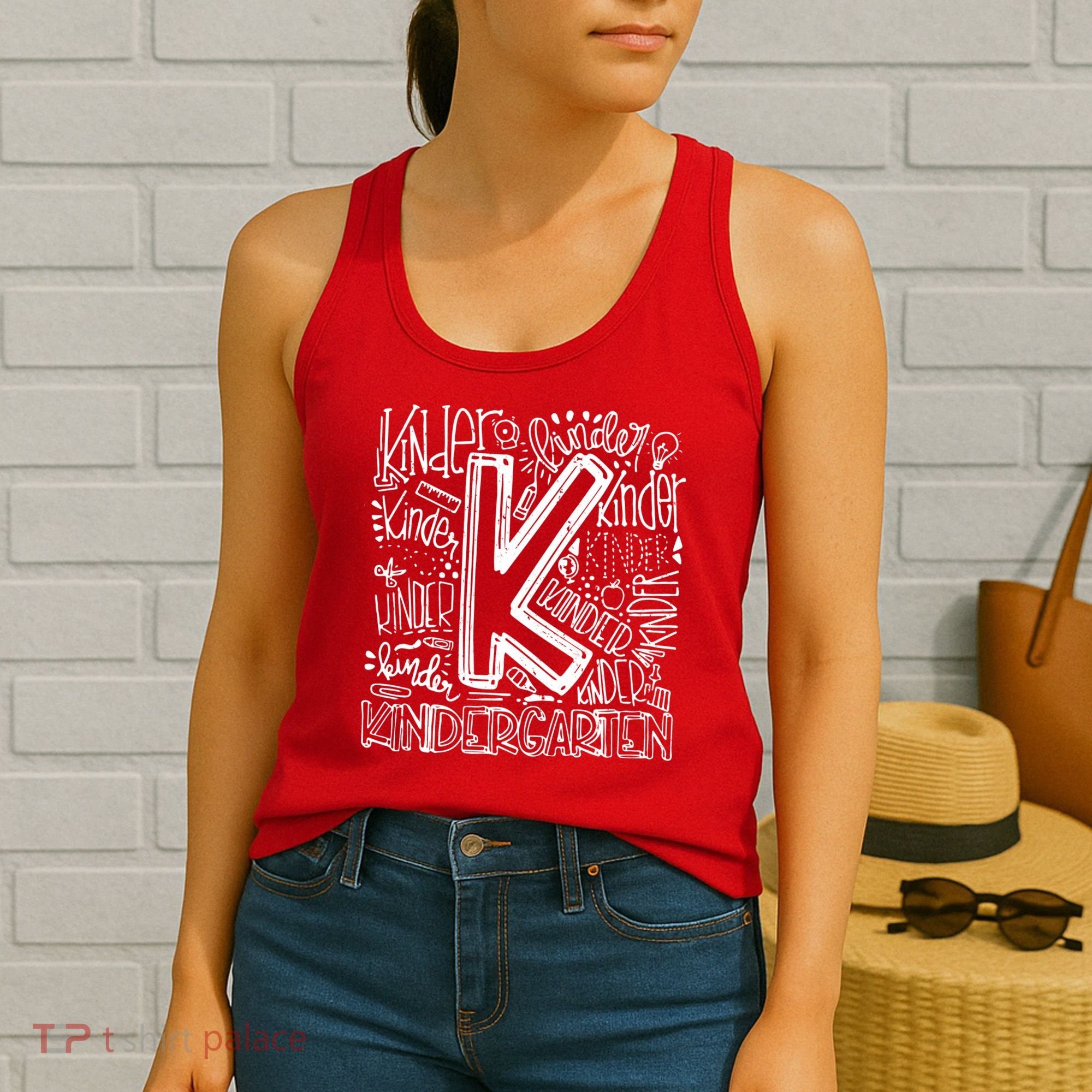 Kindergarten Mash-Up Women's Tank Top