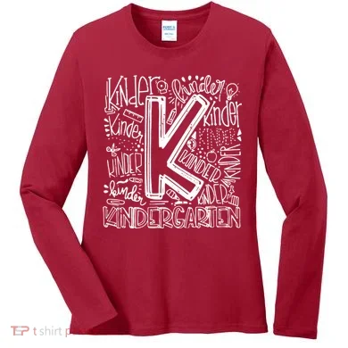 Kindergarten Mash-Up Women's Long Sleeve Shirt