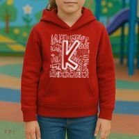 Kindergarten Mash-Up Kids Hoodie thumb 3