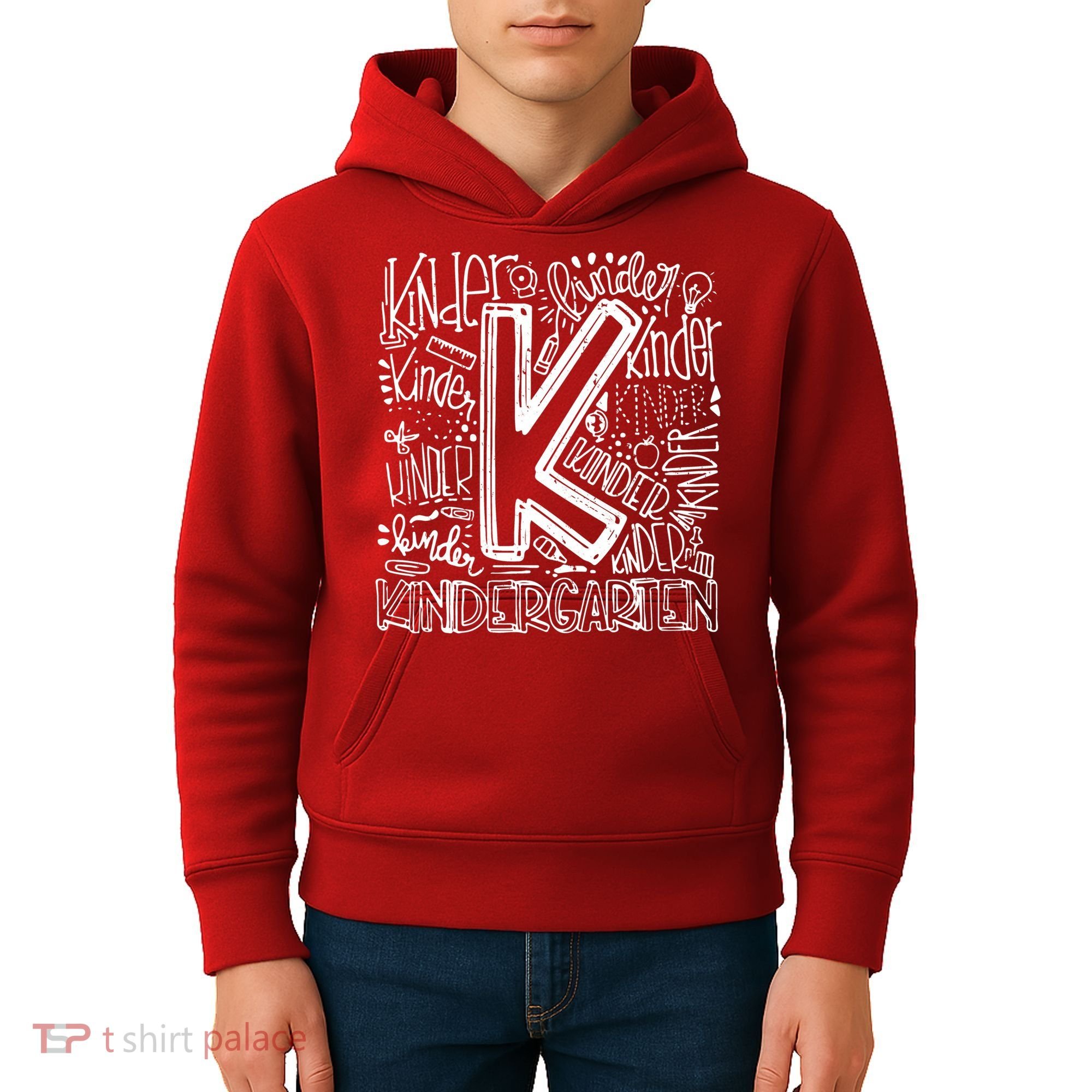 Kindergarten Mash-Up Kids Hoodie