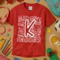 Kindergarten Mash-Up Kids T-Shirt thumb 3