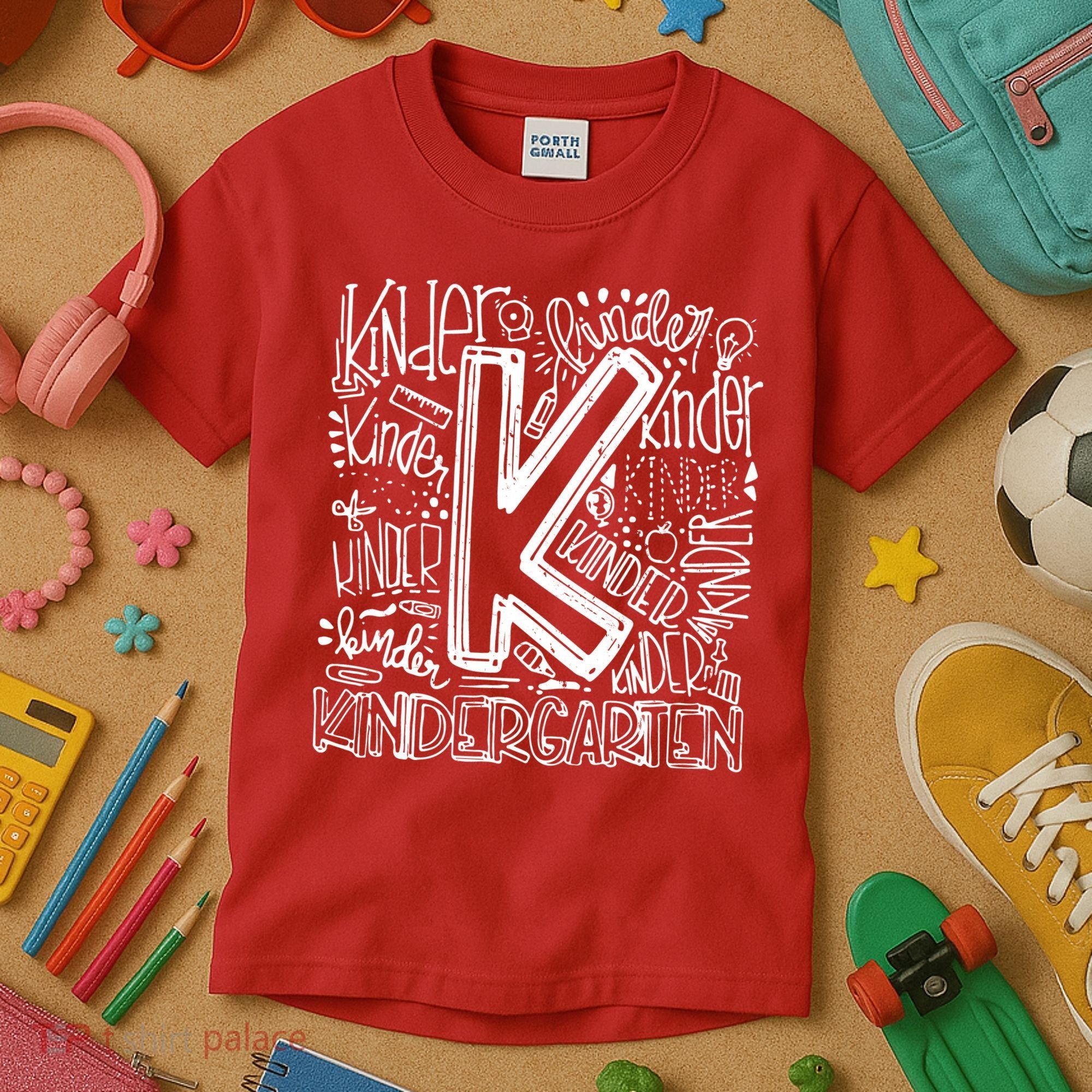 Kindergarten Mash-Up Kids T-Shirt
