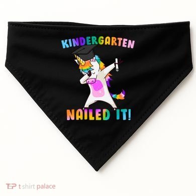 Kindergarten Nailed It USA-Made Doggie Bandana