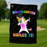 Kindergarten Nailed It Golf Towel thumb 1