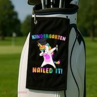 Kindergarten Nailed It Golf Towel thumb 2