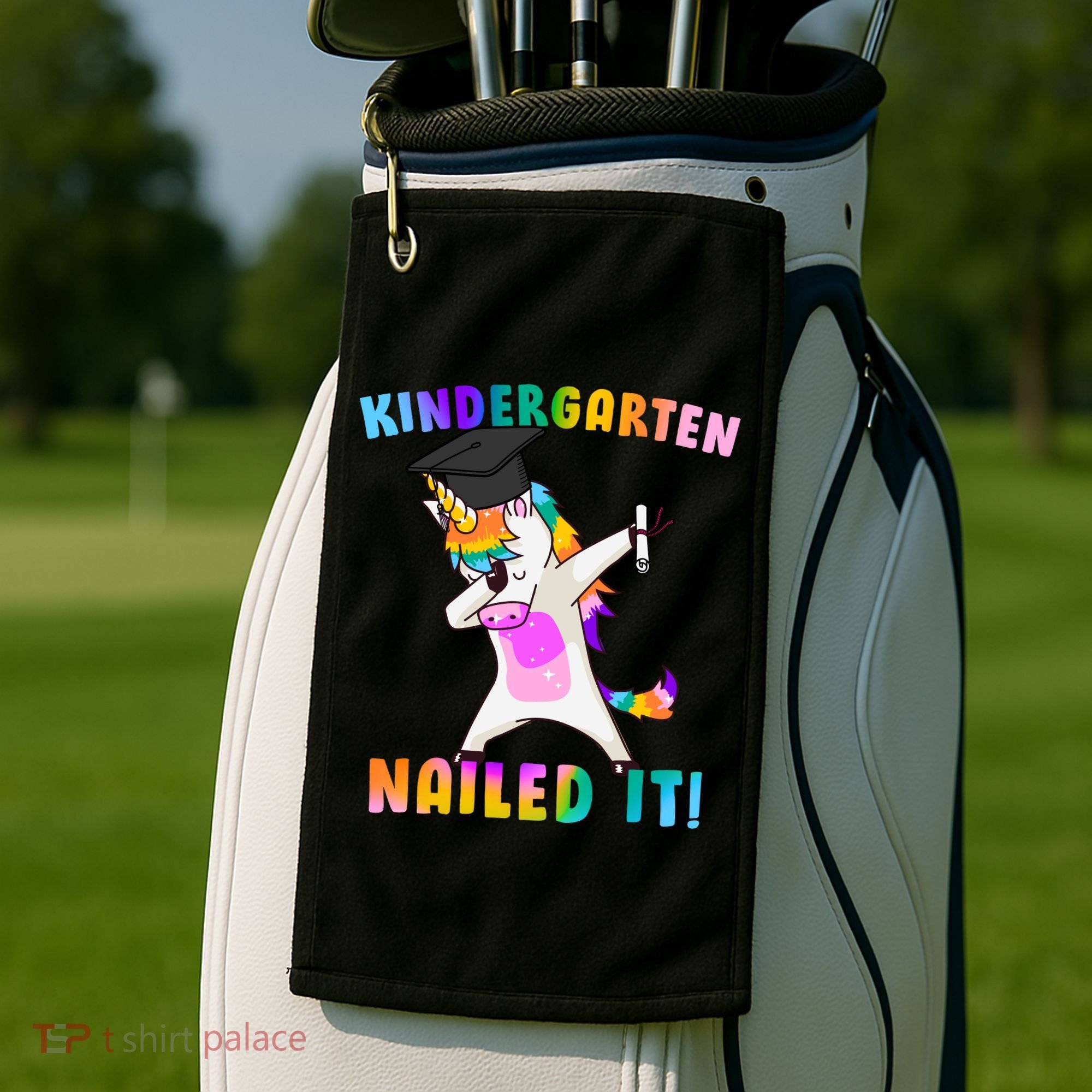 Kindergarten Nailed It Golf Towel