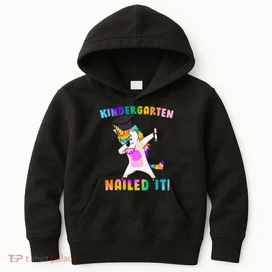 Kindergarten Nailed It Kids Hoodie