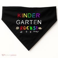 Kindergarten Rocks USA-Made Doggie Bandana thumb 0