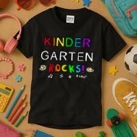 Kindergarten Rocks Kids T-Shirt thumb 3