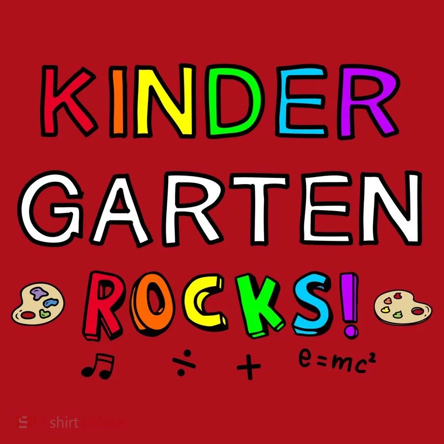Kindergarten Rocks Christmas Stocking