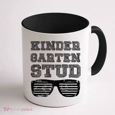Kindergarten Stud Coffee Mug back