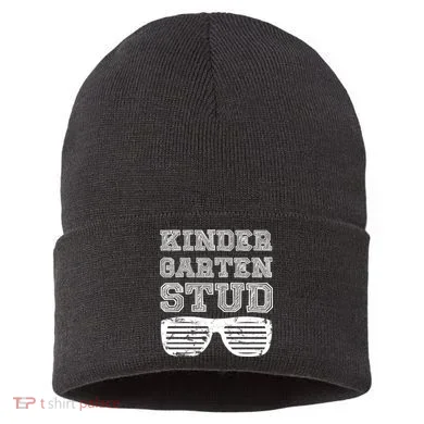Kindergarten Stud Sustainable Knit Beanie
