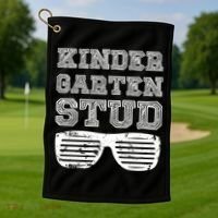 Kindergarten Stud Golf Towel thumb 1