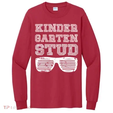 Kindergarten Stud Tall Long Sleeve Shirt