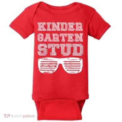 Kindergarten Stud Baby Bodysuit