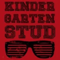 Kindergarten Stud Christmas Stocking thumb 1