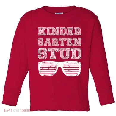 Kindergarten Stud Toddler Long Sleeve