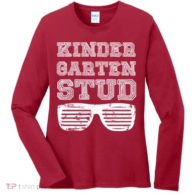 Kindergarten Stud Women's Long Sleeve Shirt