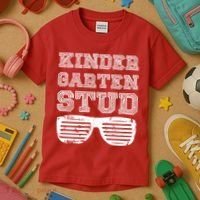 Kindergarten Stud Kids T-Shirt thumb 3