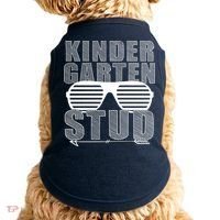 Kindergarten Stud Funny School Doggie Tank thumb 0