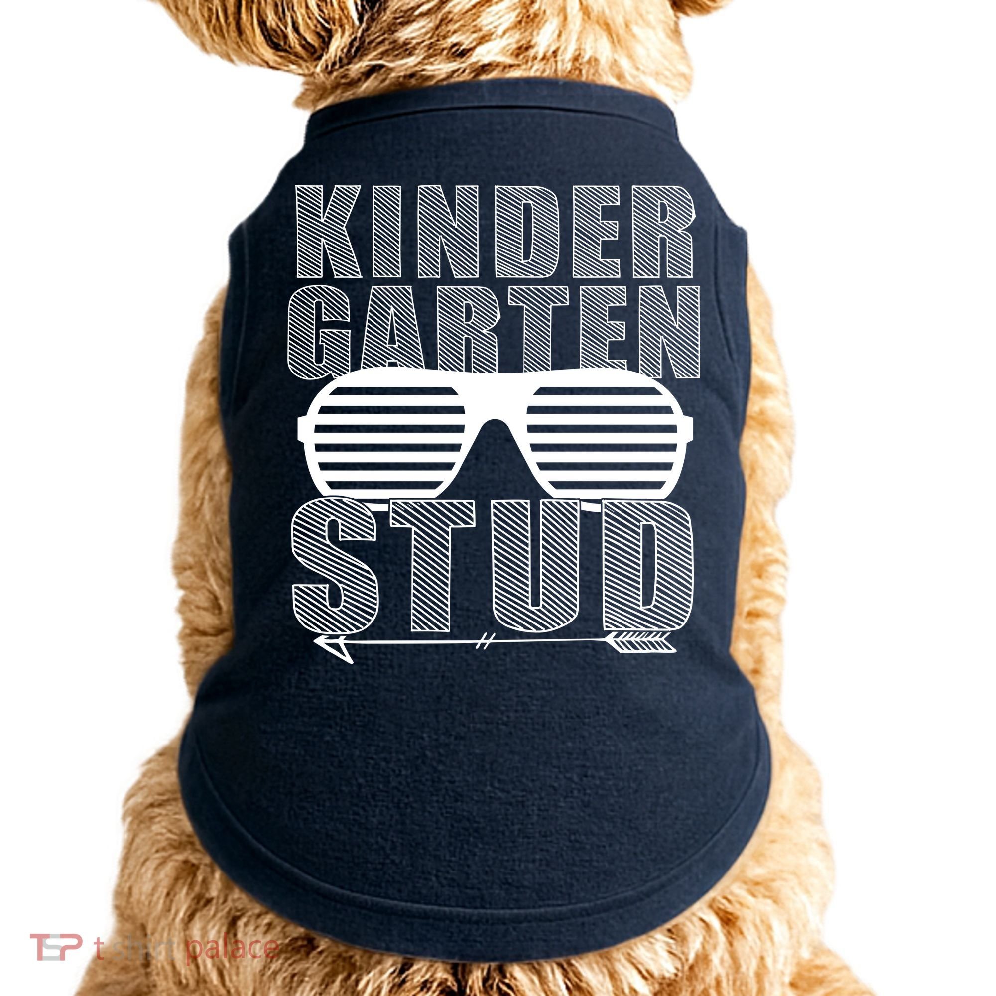 Kindergarten Stud Funny School Doggie Tank