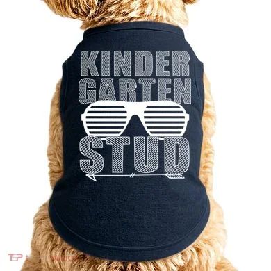 Kindergarten Stud Funny School Doggie Tank