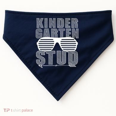 Kindergarten Stud Funny School USA-Made Doggie Bandana