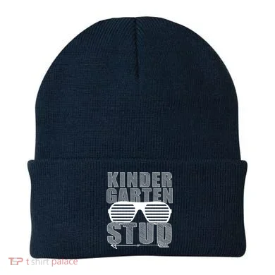 Kindergarten Stud Funny School Beanie
