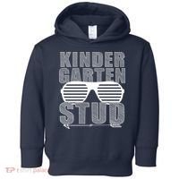 Kindergarten Stud Funny School Toddler Hoodie thumb 0