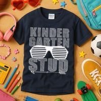 Kindergarten Stud Funny School Kids T-Shirt thumb 3